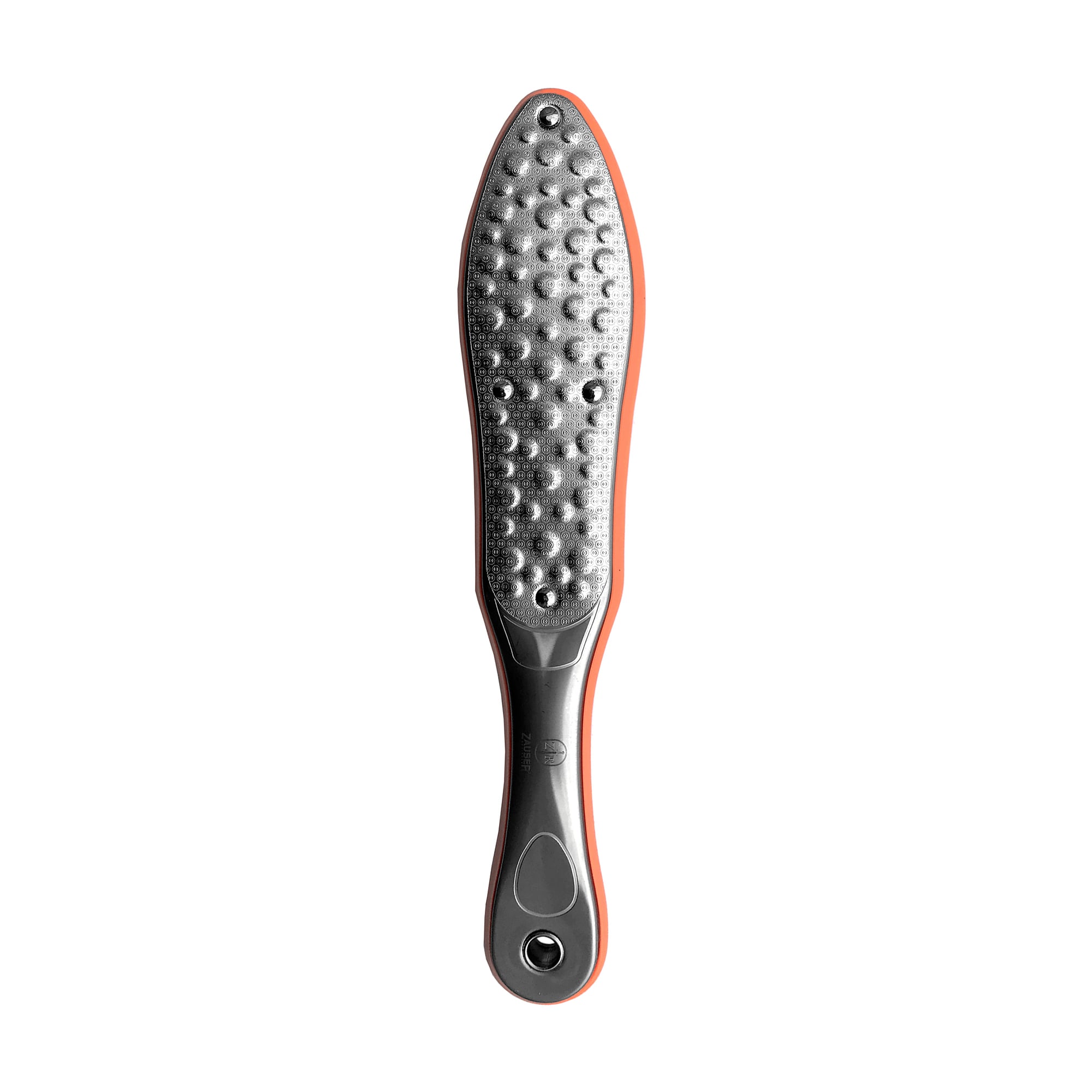 Тертка для стоп Zauber лазерна, металева, 26.3*5.3 см (04-043)